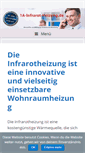 Mobile Screenshot of 1a-infrarot-heizung.de