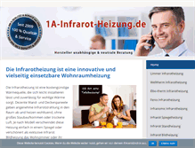 Tablet Screenshot of 1a-infrarot-heizung.de